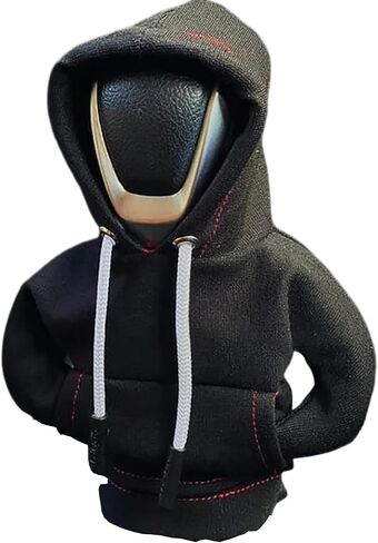 Car Shift Knob Hoodie, Funny Gear Shift Knob Shirt Sweater, Winter Warm Shift Knob Cover Sweater Shirt, Automotive Interior Novelty Accessories Decorations, Universal Fit Knob Cover Gift (Purple) in Saudi Arabia