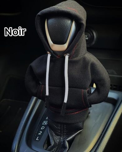 Car Shift Knob Hoodie, Funny Gear Shift Knob Shirt Sweater, Winter Warm Shift Knob Cover Sweater Shirt, Automotive Interior Novelty Accessories Decorations, Universal Fit Knob Cover Gift (Purple) in Saudi Arabia