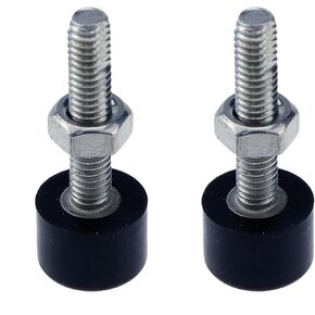 HNGSON M6 × 20 مللي متر غطاء محرك السيارة الضابط الوفير سدادة المطاط امتصاص الصدمات سدادة غطاء محرك السيارة الترباس المكسرات 2 قطعة in Kuwait