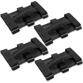 Kujunpao 4 X Roll Bar Grab Handles مقبض متوافق مع Jeep Wrangler JLU JK JKU TJ YJ LJ JT JL & Gladiator JT 1955-2022 UTV & ATV (برتقالي) in Kuwait