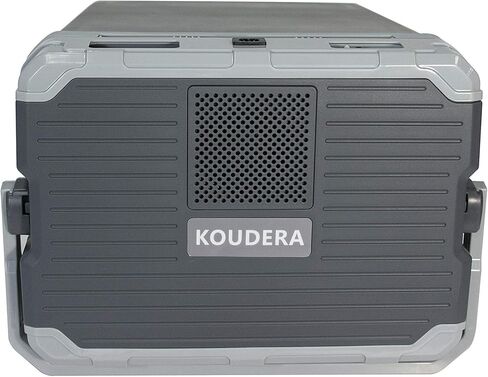 مبرد وسخان كهربائي محمول من KOUDERA - سخان للسيارة والمنزل (24 لترًا) بما في ذلك كابلات طويلة جدًا وقابس تيار متردد مزدوج 110 فولت للمنزل/المنزل وقابس سيارة 12 فولت تيار مستمر للهدايا in Kuwait