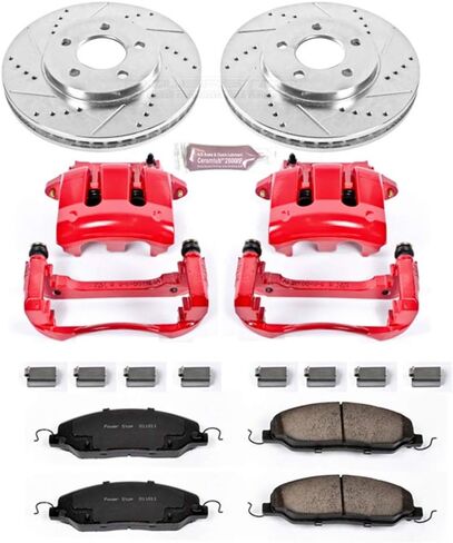 Power Stop (KC1382) 1-Click Performance Brake Kit with Calipers in Saudi Arabia