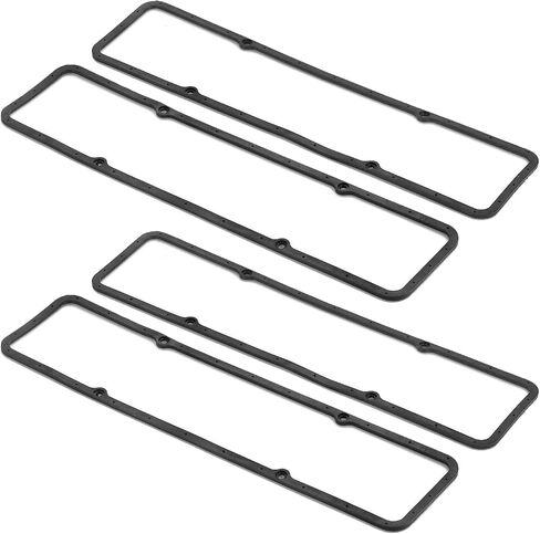 LIMICAR Small Block Chevy Valve Cover Gaskets, SBC Steel Core Rubber Silicone SB Chevy 283 305 327 350 383 400 Valve Gasket 7484BOX (Pack of 4) in Saudi Arabia