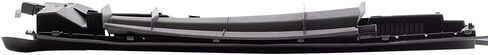 Brock Replacement Passengers Textured Black Cowl Grille Windshield Wiper Molding Compatible with 2009-2013 Corolla 5570802410 in Saudi Arabia