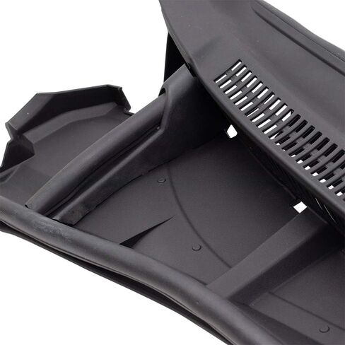 Brock Replacement Passengers Textured Black Cowl Grille Windshield Wiper Molding Compatible with 2009-2013 Corolla 5570802410 in Saudi Arabia