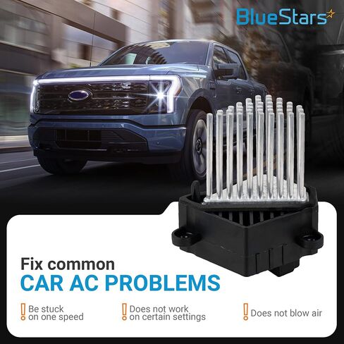 مقاوم محرك منفاخ 64116923204 عالي الجودة من BlueStars - مناسب لسيارات BMW E39 E46 E53 E83 323i 325i 328i 330i 525i 528i 530i M3 M5 X3 X5 - يستبدل 64116923204 64116920365 in Kuwait