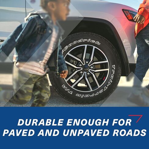 إطار BFGoodrich Trail-Terrain T/A للطرق الوعرة والطرق الوعرة للشاحنات الخفيفة وسيارات الدفع الرباعي والكروس أوفر، 245/60R20 107H in Kuwait