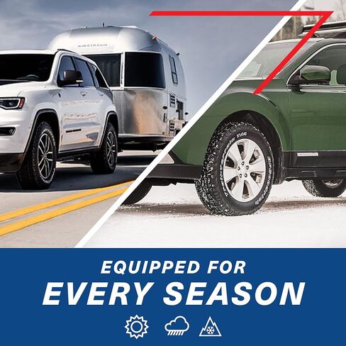 إطار BFGoodrich Trail-Terrain T/A للطرق الوعرة والطرق الوعرة للشاحنات الخفيفة وسيارات الدفع الرباعي والكروس أوفر، 245/60R20 107H in Kuwait