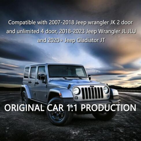 قطعتان من مزالج غطاء المحرك متوافقة مع جيب رانجلر JK JKU 2007-2018، ديكور سيارة فريد من نوعه بعلم أمريكي ومجموعة دبابيس غطاء محرك السيارة قابلة للتعديل لتقليل اهتزاز غطاء المحرك in Saudi Arabia