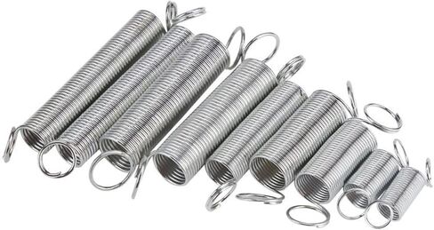 مجموعة تشكيلة زنبركية مكونة من 200 قطعة نوابض مقاومة للأكسدة القوية لإصلاحات الصيانة وصياغة ملحقات صندوق بلاستيكي للتغليف in Kuwait