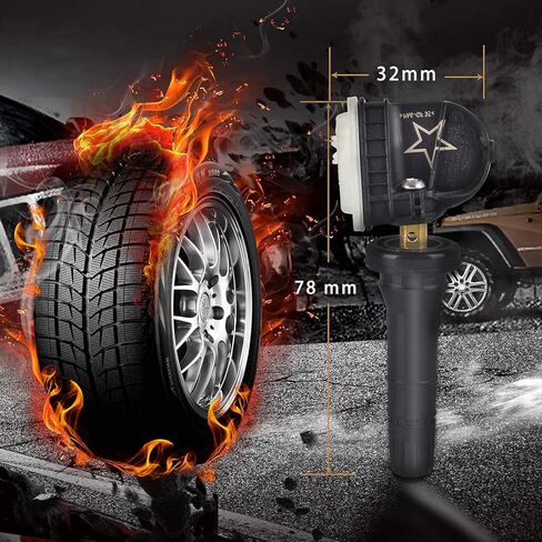 Ferding TPMS Sensor,GM 315Mhz Tire Pressure Monitoring Systems Tpms Compatible for Buick Cadillac Chevy GMC Silverado Pontiac Saturn Saab Hummber Replace#13598771 13598772 13581558 20923680 in Saudi Arabia