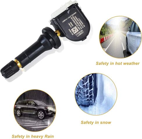 Ferding TPMS Sensor,GM 315Mhz Tire Pressure Monitoring Systems Tpms Compatible for Buick Cadillac Chevy GMC Silverado Pontiac Saturn Saab Hummber Replace#13598771 13598772 13581558 20923680 in Saudi Arabia