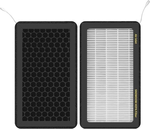 SNOWOOW Tesla Model 3 Model Y Air Filter HEPA 2 Pack with Activated Carbon Tesla Cabin Air Filter Replacement (2016-2023) in Kuwait