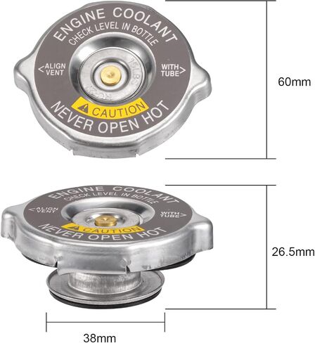 Bingfu 15 P.S.I. Radiator Cap compatiable with select 1986-2006 Chevrolet Astro Beretta Blazer C1500 C2500 C3500 Camaro Caprice Cavalier Celebrity Chevette Citation Vehicles in Saudi Arabia