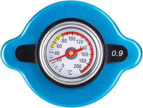 SEADEAR High Pressure Radiator Cap Thermostatic Radiator Cap Radiator Cap Temp Gauge Universal Tank Cover with Temperature for Dirt Bike Motorcycle ATVs,Auto Parts in Saudi Arabia