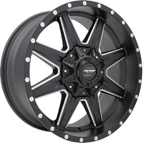 PRO COMP Series 48 Quick 8 Satin Black Milled (20x9 / 6x5.5 / -6mm) in Saudi Arabia
