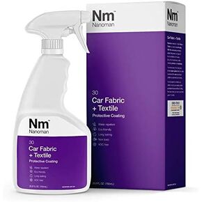 Nanoman Nano-Technology Car Fabric & Upholstery Care - Hydrophobic Waterproof Protector and Stain Guard for Auto Interior Fabrics, Seats, Carpets and Floor Mats. in Kuwait