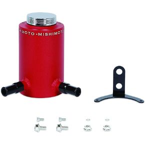 Mishimoto MMRT-PSAWBK Aluminum Power Steering Reservoir Tank Compatible With Black