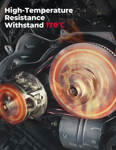 حزام محرك KEMIMOTO UTV CVT استبدال #3211149 حزام قابض عالي التحمل مكون من 5 طبقات حزام نقل مقاوم للحرارة متوافق مع Polaris Ranger 570/900 XP/Crew 900، ACE 570/900/325 جزء الملحقات in Saudi Arabia