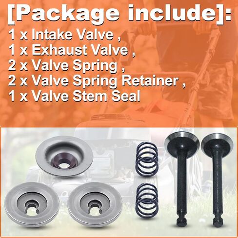 Mtanlo for Honda GX25 HHT25S Engine Part, Intake Valve Kit, 14711-Z0H-000 in, 14721-Z3E-000 Ex, 14751-Z0Z-000, 14771-Z0H-000, 12209-Z0H-003 in Saudi Arabia