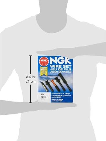NGK (8018) RC-HE64 Spark Plug Wire Set in Saudi Arabia