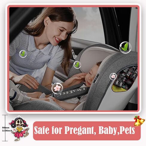 Car Air Fresheners - Halloween Christmas Cute Car Interior Accessories Hanging Scents 9PCS Room Xmas Tree Decorations Gift for Women Men Teen Girl in Kuwait