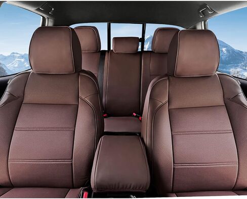 DrCarNow لأغطية مقاعد Toyota Tacoma، مناسب لعام 2016 2017 2018 2019 2020 2021 2022 2023 أغطية مقاعد Toyota Tacoma الجلدية لطاقم الكابينة/كابينة مزدوجة مقاومة للماء لأغطية مقاعد Toyota Tacoma in Kuwait