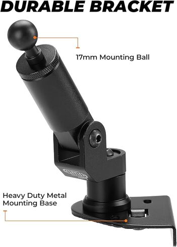 حامل هاتف عالي التحمل من QMPARTS متوافق مع 2018-2023 Wrangler JL (NOT 4xe) وGladiator JT، حامل هاتف خلوي مثبت على لوحة القيادة متوافق مع هاتف iPhone Android الذكي، جانب السائق in Kuwait