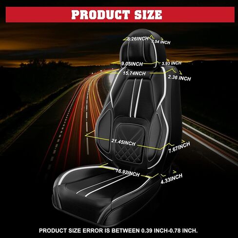 ASLONG 5PCS 2025 Front and Back Car Seat Covers Auto Interior Accessories with Water Proof Nappa Leather for Cars SUV Pick-up Truck Universal Comfortable and breathable (Full Set, Beige) in Kuwait