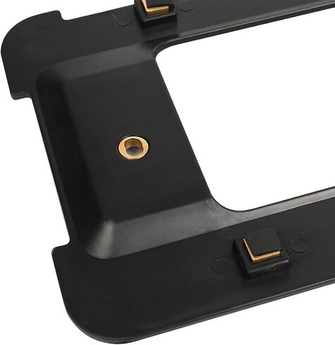 AUCELI Car License Plate Frame, Universal US License Plate Bracket Holder with Screws Nuts and Wrench, Rust-Proof, Rattle-Proof and Weather-Proof, Car Tag Cover Protector Car Exterior Accessories in Saudi Arabia