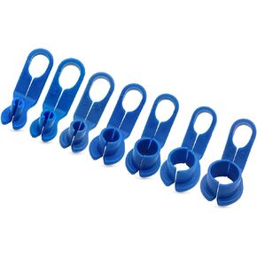 AC Fuel Line Disconnect Tool Set, Includes 1/4, 5/16, 3/8, 1/2, 5/8, 3/4, 7/8Inch Transmission Oil Cooler Line Quick Disconnect Kit Fuel Line Removal Tool in Saudi Arabia