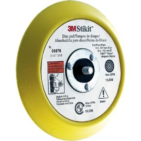 3M Stikit Disc Pad, 05576, 6 in, 3/4 in x 5/16-24 in, For PSA Discs, Sander, Durable Foam Body in Saudi Arabia