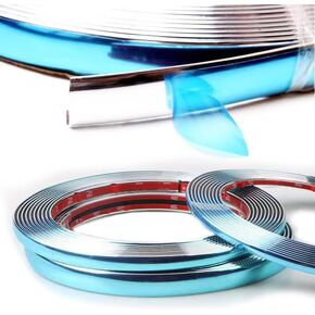 25Ft Width:1/4 inch[6mm] Automotive Car Exterior and Interior Molding Trim Universal Bumper Window Door Body Side Decorative Strip (Black) in Saudi Arabia