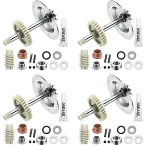 هاي كيرير مجموعة تروس وعجلة مسننة بديلة 41c4220a، مجموعة تروس وعجلة مسننة 41c4220a، تتضمن التروس والضرس والعتاد الدودي والشحوم ومحامل عمود المحرك ومحامل مسننة in Kuwait