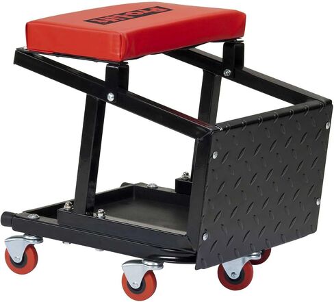 Pro-LifT C-2800 Grey Creeper Seat and Stool Combo - 300 lb. Capacity in Saudi Arabia