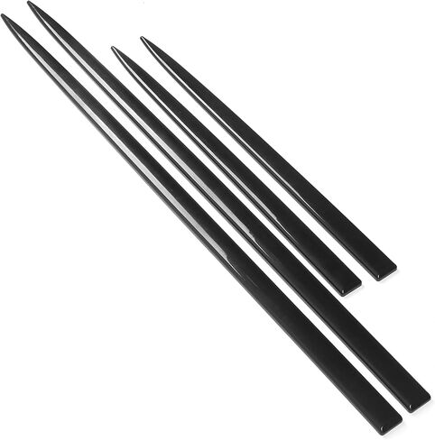 قالب جانبي للجسم من أراموكس، 4 قطع حواف جانبية للجسم مقاومة للماء باللون الأسود الساطع وواقي الباب العالمي تعديل تلقائي in Kuwait