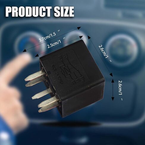 1 حزمة 15328865 مرحل تلقائي 8865 12V 40A مستشعر درجة حرارة سائل التبريد متعدد الأغراض ومرحل المروحة متوافق مع مركبات G-M-C Chevy Buick، تم استبداله 12193602، 12177234، 15-81106، 5pin in Saudi Arabia