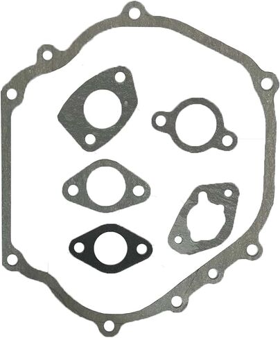2 Set Cylinder Head Exhaust Muffler Full Gaskets Crankcase Oil Seal for Honda GX390 13hp Engine in Saudi Arabia