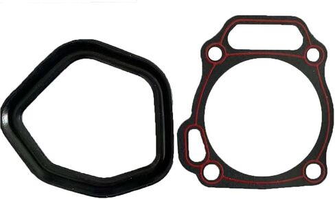 2 Set Cylinder Head Exhaust Muffler Full Gaskets Crankcase Oil Seal for Honda GX390 13hp Engine in Saudi Arabia