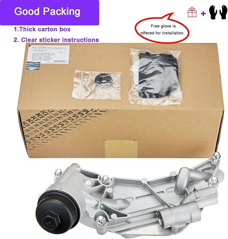 استبدال مبرد الزيت KOOPATZ لسيارة Chevy Cruze Aveo Sonic Pontiac G3 Saturn Astra Engine 93186324 918-432 in Kuwait