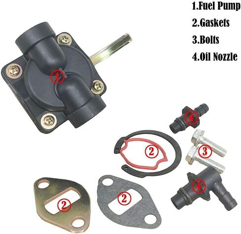 12-559-02-S Fuel Pump Kit for Kohler CH11-CH16 CV11-CV16 CH410 11-16 HP Engine Replace OE 12 559 01-S 12 559 02-S in Saudi Arabia