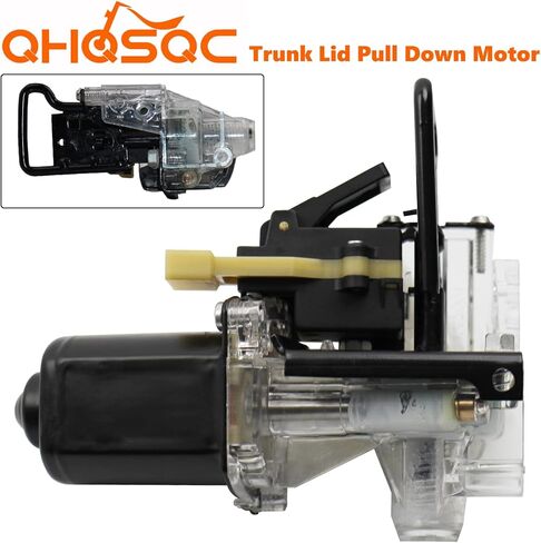 QHQSQC 747-002 Trunk Lid Pull Down Motor Replacement for 1994-2002 Select Lincoln Limousine RWD Models F6VZ54432A38AA 747002 in Kuwait