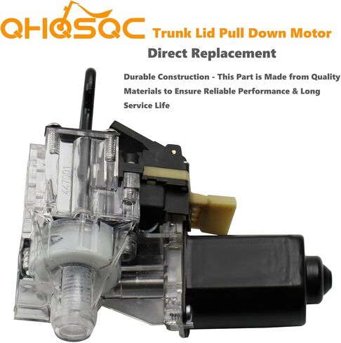 QHQSQC 747-002 Trunk Lid Pull Down Motor Replacement for 1994-2002 Select Lincoln Limousine RWD Models F6VZ54432A38AA 747002 in Kuwait