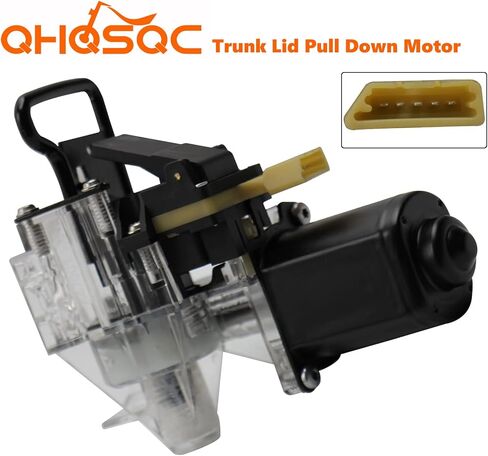 QHQSQC 747-002 Trunk Lid Pull Down Motor Replacement for 1994-2002 Select Lincoln Limousine RWD Models F6VZ54432A38AA 747002 in Kuwait