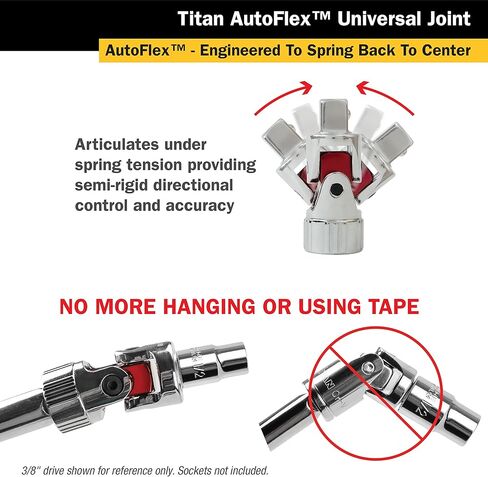 Titan 85508 1/2-Inch Drive Auto Flex Universal Joint in Saudi Arabia