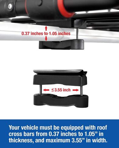 Tyger Auto TG-RK1B976B Super Duty Roof Cargo Basket (L 52" x W 41" x H 8") Luggage Carrier Rack | with Wind Fairing, Black in Saudi Arabia