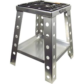 Pit Posse PP145BU Motorcycle Stand Dirt Bike Off-Road Universal fits Motocross Bike MX - Compatible with Yamaha Honda Kawasaki Suzuki KTM - includes Tool Tray (Blue) in Saudi Arabia