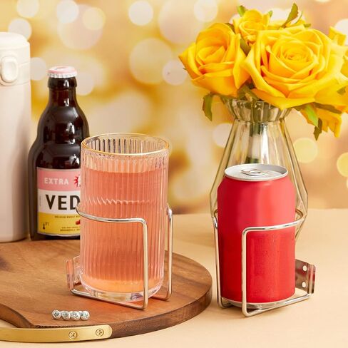 Tallew 6 Pcs Stainless Steel Boat Ring Cup Drink Holder Wall Mounted Holders for Marine Yacht Truck RV Car Trailer Hardware in Kuwait