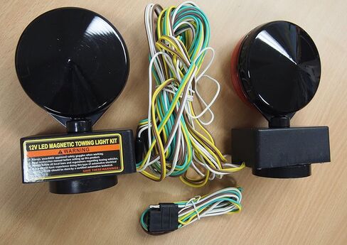 Eaglestar EAGLEKING 12V LED Magnetic Towing Trailer Light Kit 24 LEDs Multi-Function DOT in Kuwait