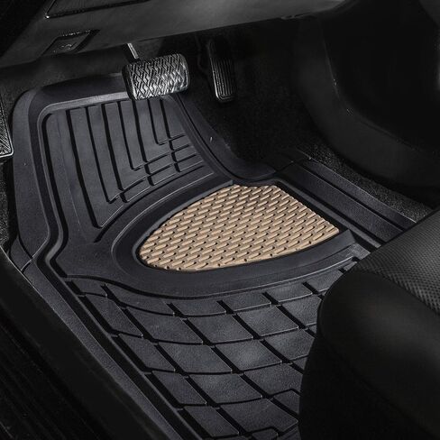 دواسات أرضية السيارات باللون الوردي تناسب Climaproof لجميع الأحوال الجوية المطاط الثقيل يناسب معظم السيارات وسيارات الدفع الرباعي والشاحنات ، تقليم لتناسب FH Group F11511PINK in Kuwait